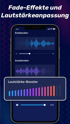 Audio-Editor, Musik Schneiden screenshot