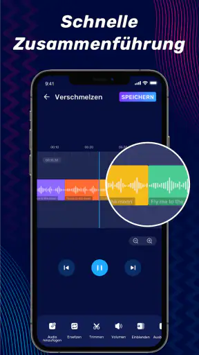 Audio-Editor, Musik Schneiden screenshot