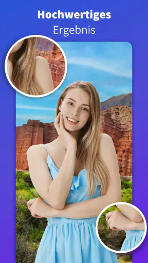 Ausschneiden und Einfügen Foto screenshot