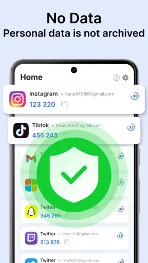 Authentifikator - 2FA screenshot