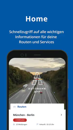 Autobahn App screenshot