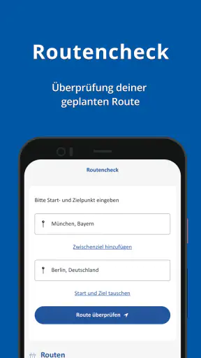 Autobahn App screenshot