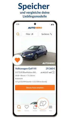 Autohero screenshot