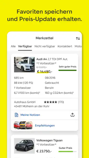 AutoScout24: Autos kaufen screenshot