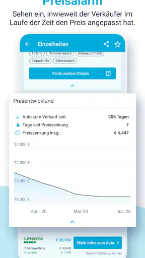 AutoUncle Gebrauchtwagen suche screenshot