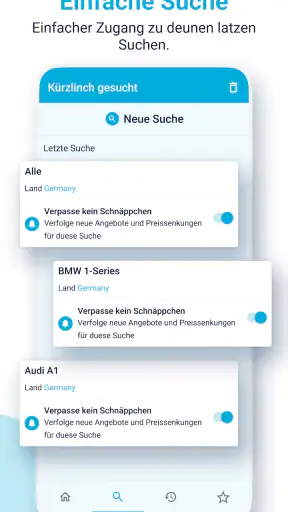 AutoUncle Gebrauchtwagen suche screenshot