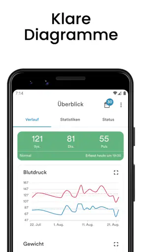 AVAX - Dein Blutdruck Tagebuch screenshot