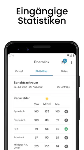 AVAX - Dein Blutdruck Tagebuch screenshot
