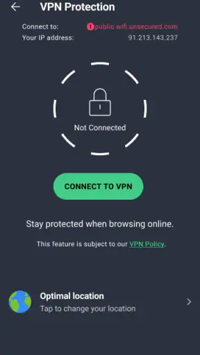 AVG Protection screenshot