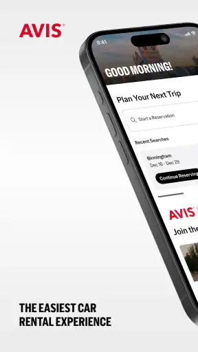 Avis Autovermietung screenshot