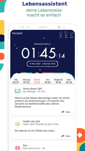 Azan-Zeit Pro :Quran, Qibla screenshot