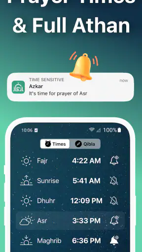 Azkar : Gebetszeiten & Athan screenshot