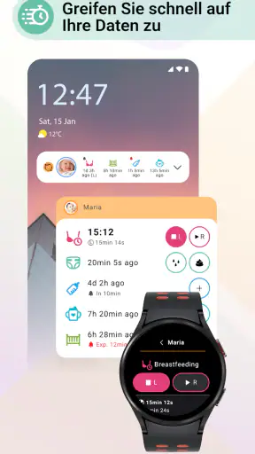 Baby Daybook - Stillen App screenshot