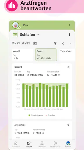 Baby Daybook - Stillen App screenshot