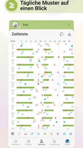 Baby Daybook - Stillen App screenshot