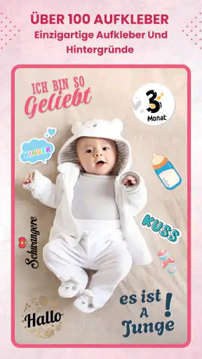Baby-Monat-für-Monat-Fotobearb screenshot