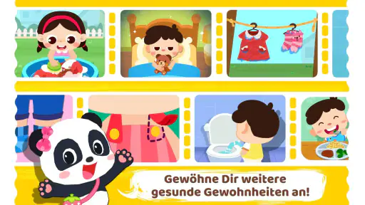 Baby Pandas Alltagsgewohnheit screenshot