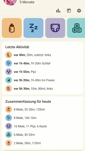 Baby Tracker - Stillen App screenshot