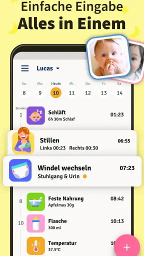Baby-Tracker: Stillen & Pflege screenshot