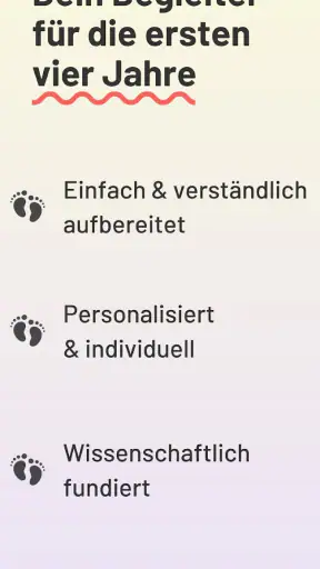 Babyjahre | Entwicklung Baby screenshot