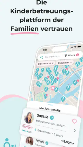 Babysits - Babysitter finden screenshot