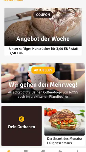 Bäckerei MOSS screenshot