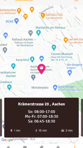 Bäckerei MOSS screenshot