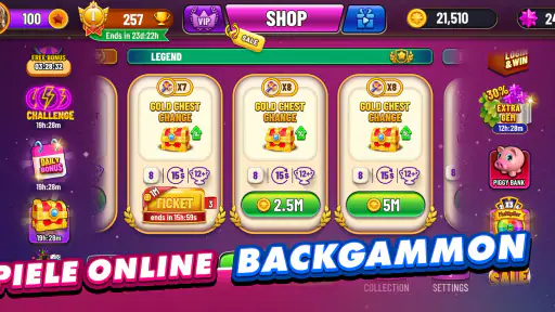 Backgammon Plus: Brettspiele screenshot