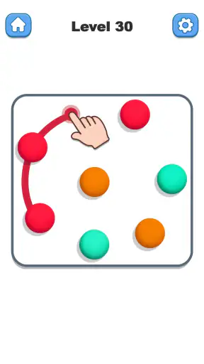 Ball Connect Puzzle: Link Dots screenshot