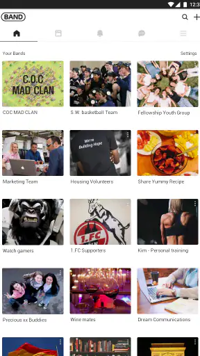 BAND - App for all groups screenshot