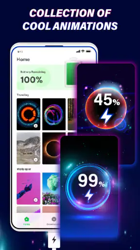 Batterie lade animation 4D screenshot