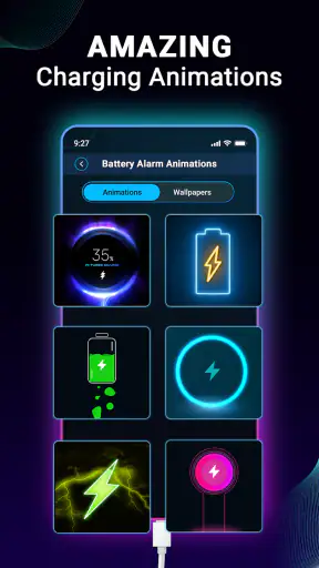 Batterie Ladenanimation App screenshot