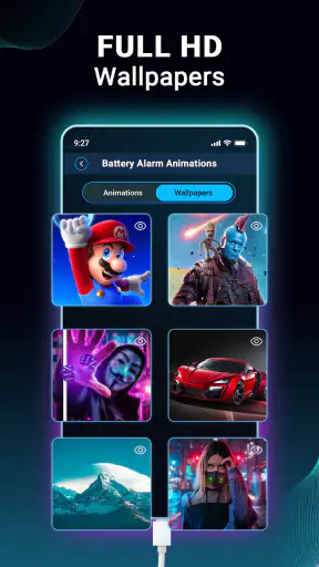 Batterie Ladenanimation App screenshot
