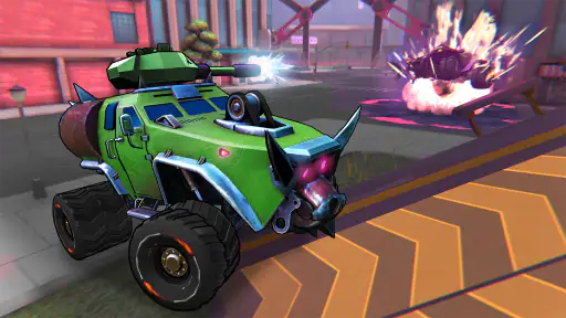 Battle Cars: Autokämpfe screenshot