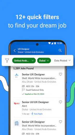 Bayt.com Job Search screenshot