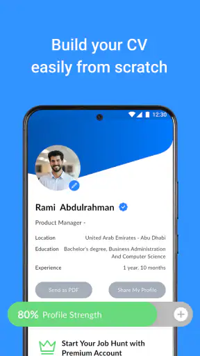 Bayt.com Job Search screenshot