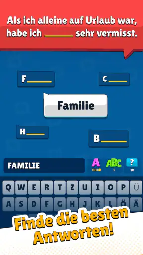 Beliebte Wörter: Familienspiel screenshot