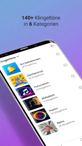 Benachrichtigungstöne screenshot
