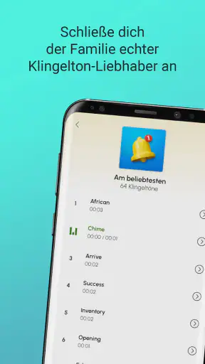 Benachrichtigungstöne screenshot