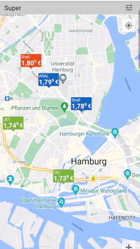 Benzinpreis-Blitz - Tanken App screenshot