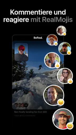BeReal. Deine Freunde in echt. screenshot