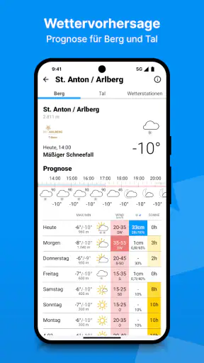 bergfex: Ski, Schnee & Wetter screenshot