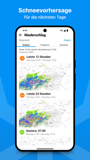 bergfex: Ski, Schnee & Wetter screenshot