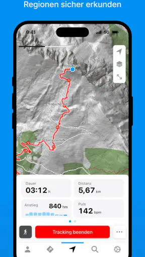 bergfex: Wandern & Tracking screenshot