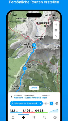 bergfex: Wandern & Tracking screenshot