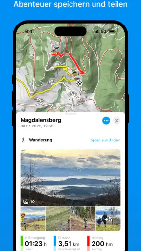 bergfex: Wandern & Tracking screenshot