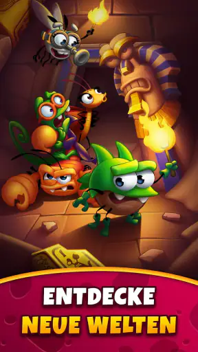 Best Fiends - 3-Gewinnt-Puzzle screenshot
