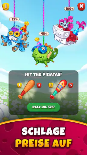 Best Fiends - 3-Gewinnt-Puzzle screenshot