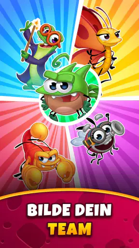 Best Fiends - 3-Gewinnt-Puzzle screenshot