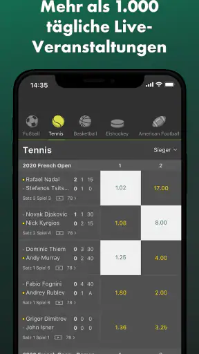 bet365 - Sportwetten screenshot